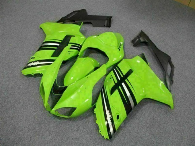 Carénage ZX6R 2007-2008 - Vert Noir Carénage ZX6R 2007-2008 - Vert Noir