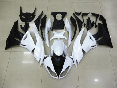 Carénage ZX6R 2009-2012 - Blanc
