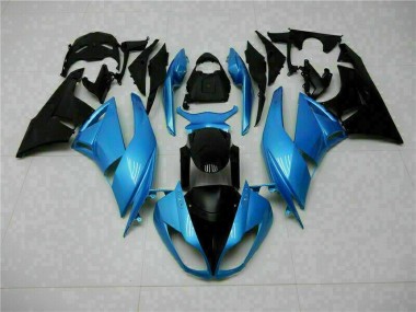 Carénage ZX6R 2009-2012 - Bleu Noir
