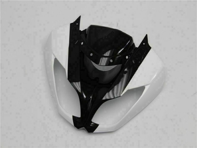 Carénage ZX6R 2009-2012 - Noir Blanc Carénage ZX6R 2009-2012 - Noir Blanc