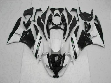 Carénage ZX6R 2009-2012 - Noir Blanc