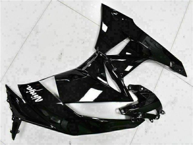 Carénage ZX6R 2009-2012 - Noir Blanc Ninja Carénage ZX6R 2009-2012 - Noir Blanc Ninja