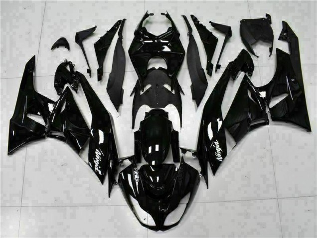 Carénage ZX6R 2009-2012 - Noir Blanc Ninja Carénage ZX6R 2009-2012 - Noir Blanc Ninja