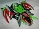 Carénage ZX6R 2009-2012 - Noir Rouge Vert card Carénage ZX6R 2009-2012 - Noir Rouge Vert card