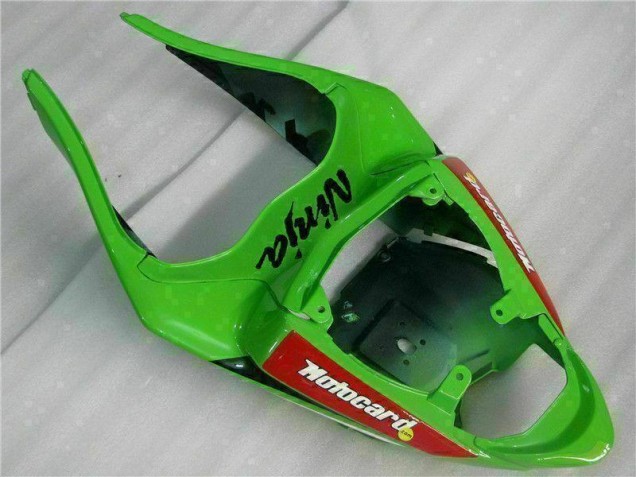 Carénage ZX6R 2009-2012 - Noir Rouge Vert card Carénage ZX6R 2009-2012 - Noir Rouge Vert card