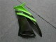 Carénage ZX6R 2009-2012 - Noir Vert 3M Touch4 Carénage ZX6R 2009-2012 - Noir Vert 3M Touch4
