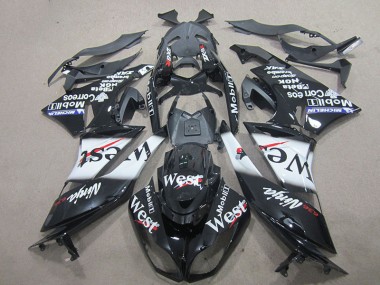 Carénage ZX6R 2009-2012 - Noir West