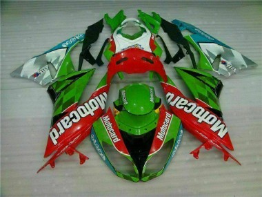 Carénage ZX6R 2009-2012 - Rouge Vert card