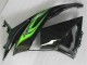 Carénage ZX6R 2009-2012 - Vert Noir Carénage ZX6R 2009-2012 - Vert Noir