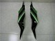 Carénage ZX6R 2013-2018 - Noir Vert
