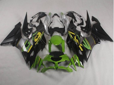 Carénage ZX6R 2019-2023 - Noir Vert