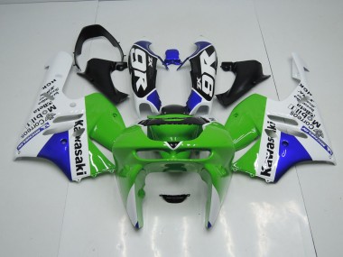 Carénage ZX9R 1994-1997 - Vert Blanc