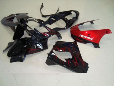 Carénage ZX9R 2000-2001 - Rouge Flamme