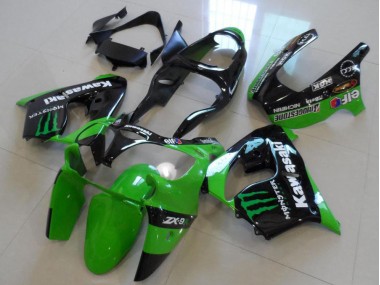 Carénage ZX9R 2000-2001 - Vert Monster