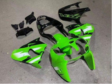 Carénage ZX9R 2000-2001 - Vert Noir Brillant