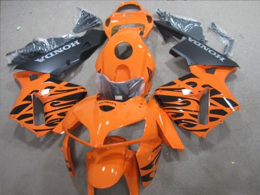 Carénage de Rechange CBR 600 RR 2005-2006 - Orange Noir