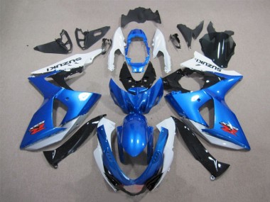 Carénage de Rechange GSXR 1000 K9 2009-2016 - Bleu Blanc