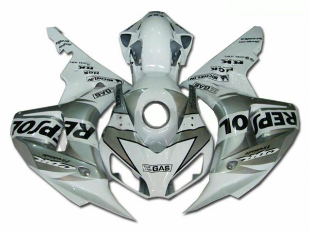 Carénages CBR 1000 RR 2004-2005 - Argent Repsol