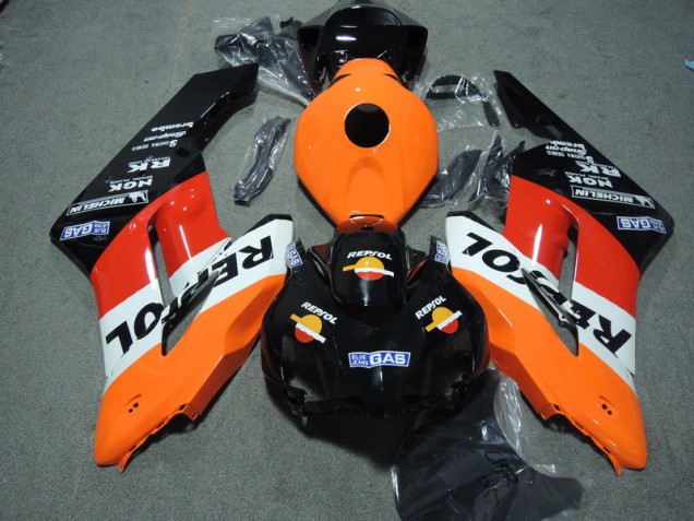 Carénages CBR 1000 RR 2004-2005 - Noir Orange Repsol Carénages CBR 1000 RR 2004-2005 - Noir Orange Repsol