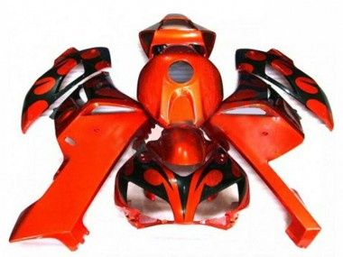 Carénages CBR 1000 RR 2004-2005 - Orange Noir