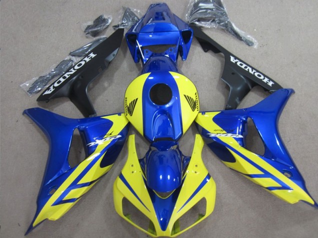 Carénages CBR 1000 RR 2006-2007 - Bleu Jaune Carénages CBR 1000 RR 2006-2007 - Bleu Jaune