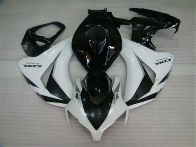 Carénages CBR 1000 RR 2008-2011 - Noir Blanc Carénages CBR 1000 RR 2008-2011 - Noir Blanc