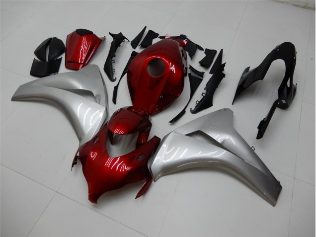 Carénages CBR 1000 RR 2008-2011 - Rouge Argent Carénages CBR 1000 RR 2008-2011 - Rouge Argent