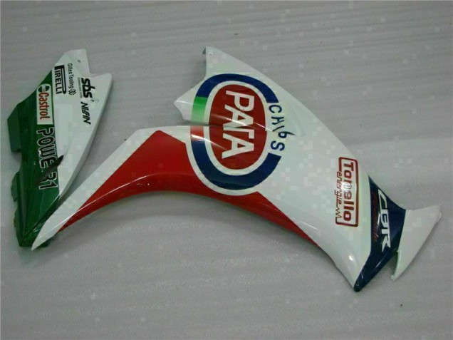 Carénages CBR 1000 RR 2012-2016 - Rouge Blanc PATA Carénages CBR 1000 RR 2012-2016 - Rouge Blanc PATA