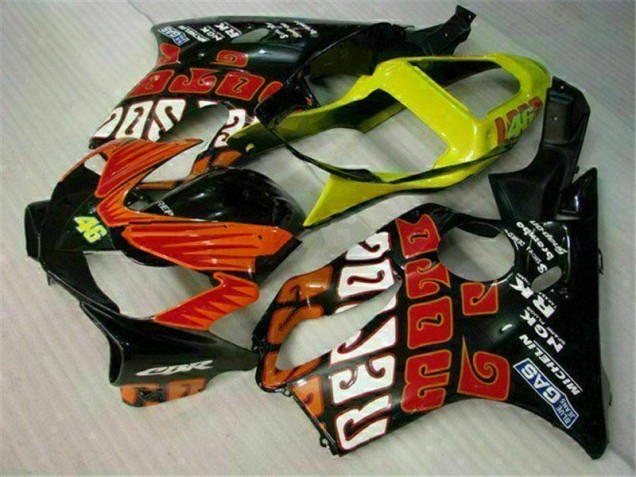 Carénages CBR 600 F4i 2001-2003 - Orange Noir Carénages CBR 600 F4i 2001-2003 - Orange Noir