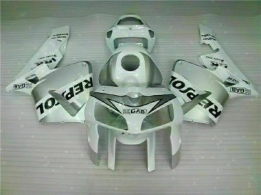 Carénages CBR 600 RR 2005-2006 - Blanc Repsol