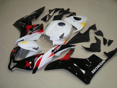 Carénages CBR 600 RR 2007-2008 - Blanc Noir Rouge