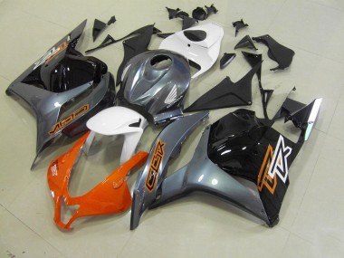 Carénages CBR 600 RR 2009-2012 - Orange Gris Noir