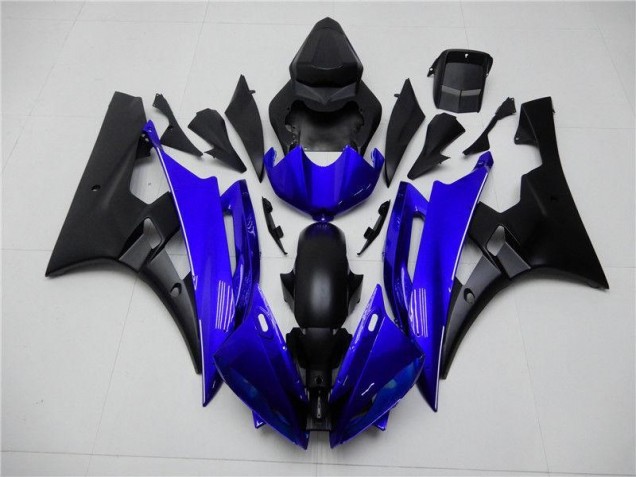Carénages & Carrosserie R6 2006-2007 - Bleu Noir