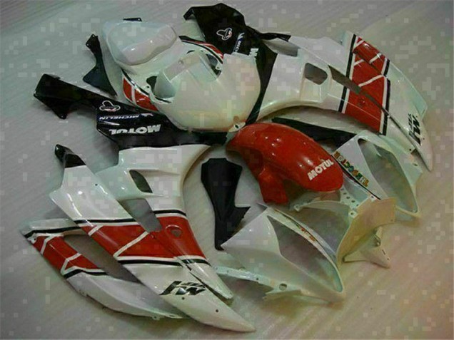 Carénages & Carrosserie R6 2006-2007 - Rouge Blanc