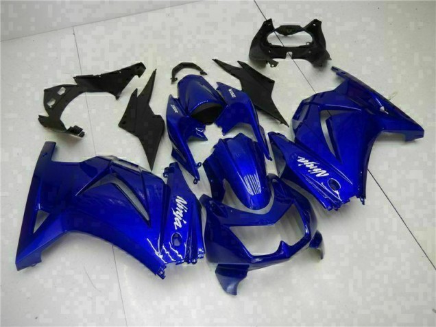 Carénages EX250 2008-2012 - Bleu Noir Blanc Ninja