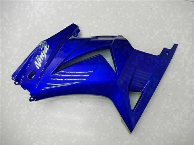 Carénages EX250 2008-2012 - Bleu Noir Blanc Ninja