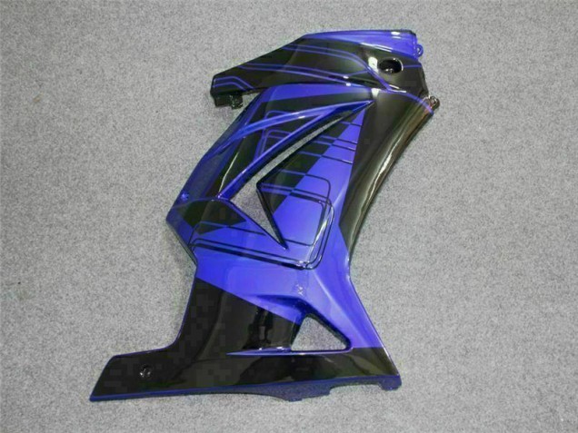Carénages EX250 2008-2012 - Noir Bleu Carénages EX250 2008-2012 - Noir Bleu