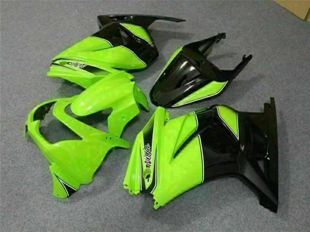 Carénages EX250 2008-2012 - Vert Noir Ninja Carénages EX250 2008-2012 - Vert Noir Ninja