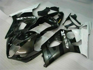 Carénages GSXR 1000 K3 2003-2004 - Blanc Noir