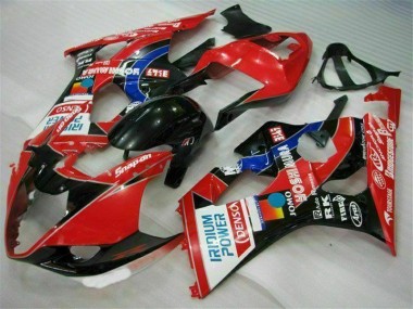 Carénages GSXR 1000 K3 2003-2004 - Rouge