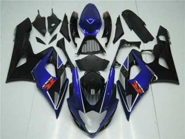Carénages GSXR 1000 K5 2005-2006 - Bleu Noir