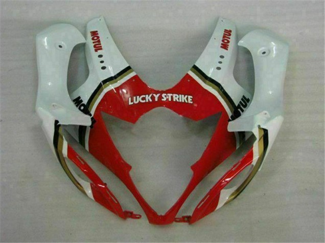 Carénages GSXR 1000 K5 2005-2006 - Rouge Blanc Carénages GSXR 1000 K5 2005-2006 - Rouge Blanc