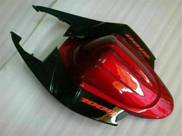 Carénages GSXR 1000 K5 2005-2006 - Rouge Noir Carénages GSXR 1000 K5 2005-2006 - Rouge Noir
