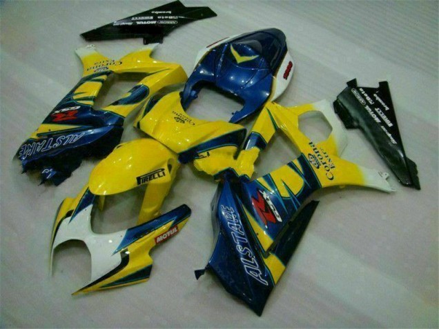 Carénages GSXR 1000 K7 2007-2008 - Jaune Carénages GSXR 1000 K7 2007-2008 - Jaune