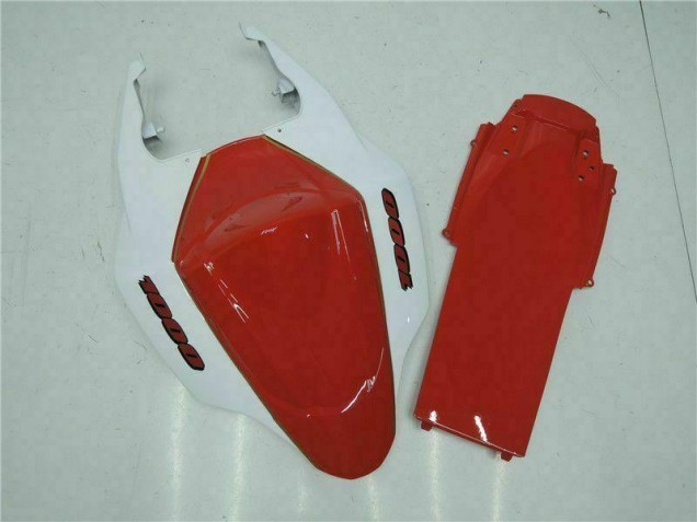 Carénages GSXR 1000 K7 2007-2008 - Rouge Blanc Carénages GSXR 1000 K7 2007-2008 - Rouge Blanc
