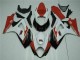 Carénages GSXR 1000 K7 2007-2008 - Rouge Blanc Carénages GSXR 1000 K7 2007-2008 - Rouge Blanc