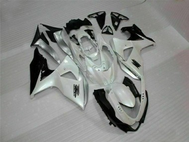 Carénages GSXR 1000 K9 2009-2016 - Blanc Noir