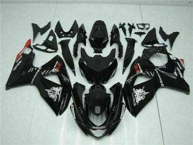 Carénages GSXR 1000 K9 2009-2016 - Noir Carénages GSXR 1000 K9 2009-2016 - Noir