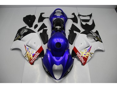 Carénages GSXR 1300 Hayabusa 1996-2007 - Bleu Blanc