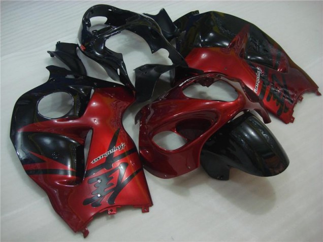 Carénages GSXR 1300 Hayabusa 1996-2007 - Rouge Noir Carénages GSXR 1300 Hayabusa 1996-2007 - Rouge Noir